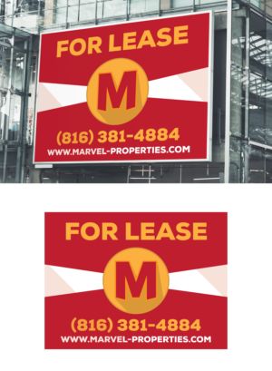 For Lease sign for Property management company in Kansas City | Schilder-Design von u2square