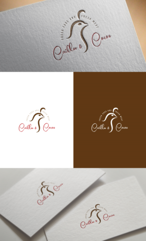 Cailles & Cocos | Logo Design by GLDesigns