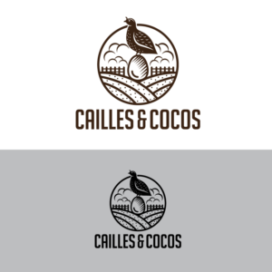 Cailles & Cocos | Logo Design by Graphic Bricks