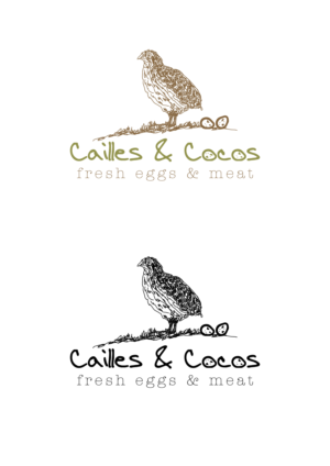 Cailles & Cocos | Logo Design by senthilgraphicschennai78