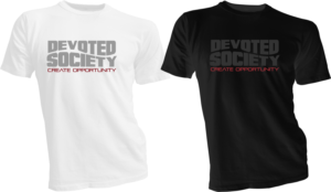 Devoted Society (Create Opportunity) Clothing T-Shirt Design | T-shirt Design by bacujkov