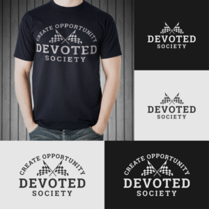 Devoted Society (Create Opportunity) Clothing T-Shirt Design | T-shirt Design by LaVitaBella67