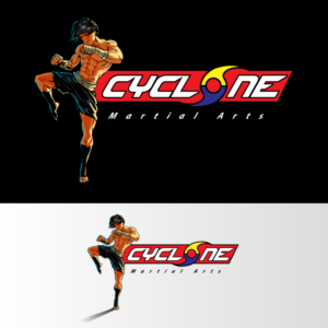 Cyclone Martial Arts. ( the words Martial Arts can be simple font , with the main wording of Cyclone being the main centre piece. | Logo Design by ally designs