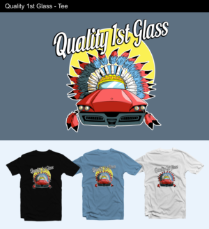 az themed tshirt designs for autoglass company  | T-shirt Design by Tomi Ax