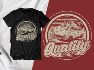 az themed tshirt designs for autoglass company  | T-shirt Design by Uprinteez