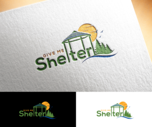 Give me Shelter, Essential outdoor living, EST 2020 | Logo Design by step forward 2