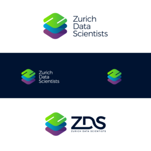 "Zurich Data Scientists" must be there. In addition, to the full name, we would to have its abbreviation too (i.e." ZDS"). However, the abbreviation does not necessarily needs to be there. | Logo Design by Gisella Guzmán