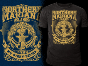 Northern Mariana Islands, It's Where My Story Begins  | T-Shirt-Design von Falih A