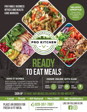 Local Healthy meal delivery service needs a new flyer | Flyer-Design von rkailas