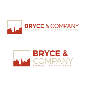 Bryce & Company  (tagline: strategy, analytics, growth) | Logo Design by Rii