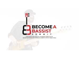 The Become A Bassist Summit | Logo-Design von Locke+