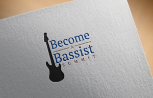 The Become A Bassist Summit | Logo-Design von Kim Ji