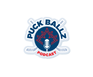 Puck Ballz Podcast | Logo-Design von Buck Tornado