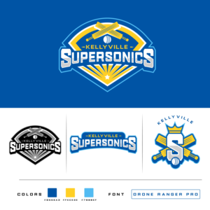 Kellyville Supersonics | Logo Design by El Yisk 2