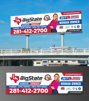 Need a plumbing billboard for our business. | Werbetafel-Design von ecorokerz