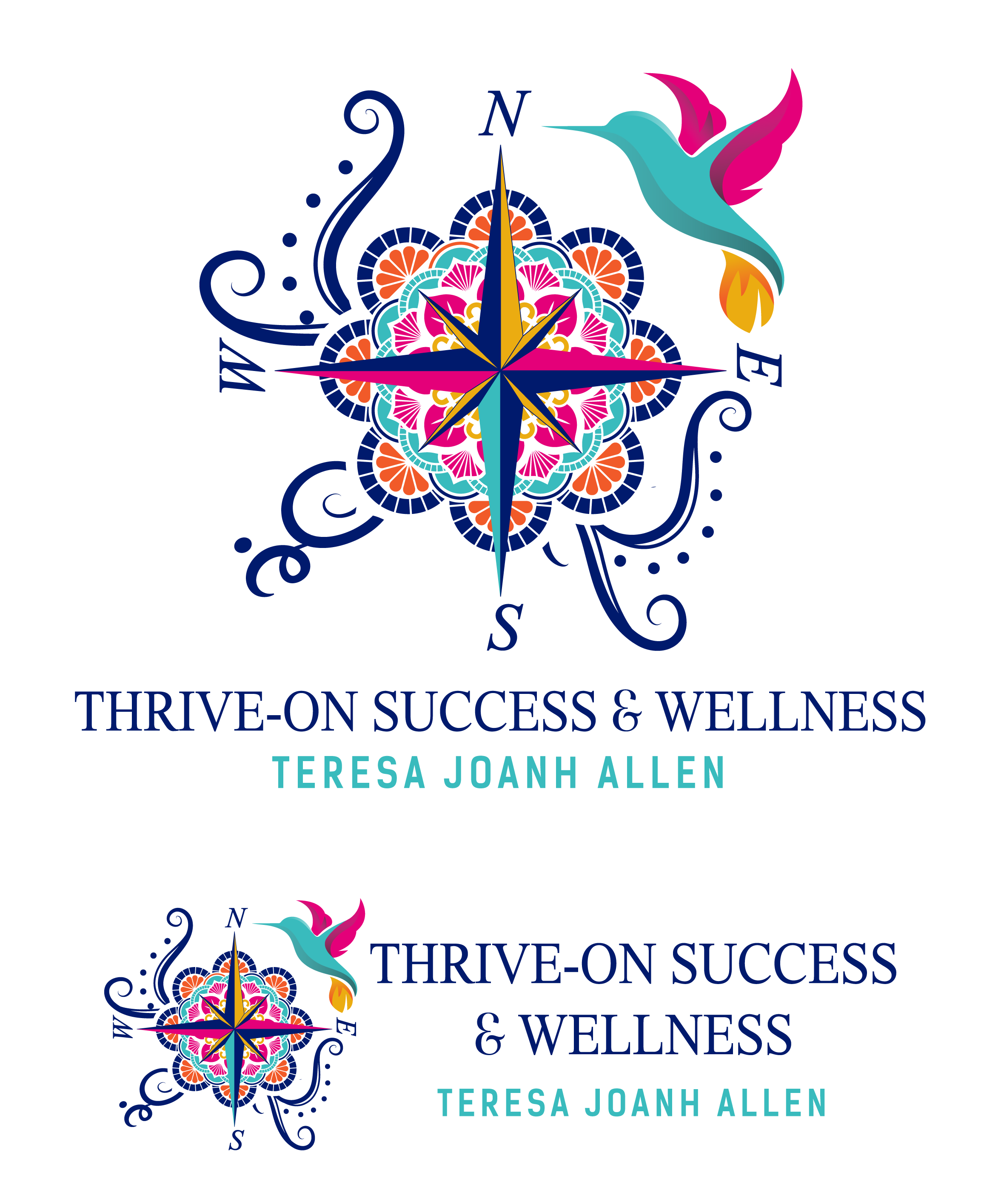 Logo Design by Phuong Anh for Thrive-On Success & Wellness | Design #24909965