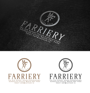 AMF Farriery  | Letterhead Design by Amethystica