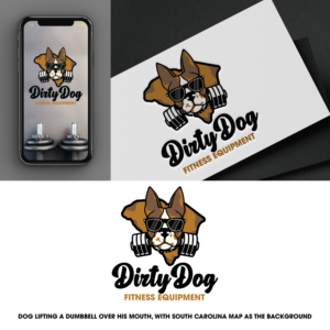 Dirty Dog Fitness Equipment | Logo-Design von ICKE