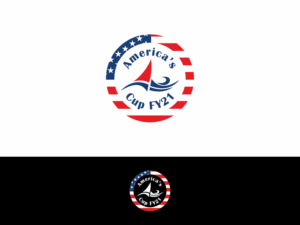 Logo and powerpoint design "FY21 America's Cup "Race to the Finish" | PowerPoint Design by HYPdesign