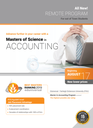 Out of town New Masters of  Accounting  | Flyer-Design von Akshar Shailesh