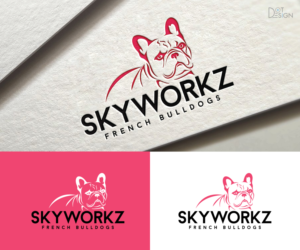 Skyworkz French bulldogs  | Logo-Design von Dot Design 3