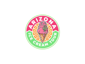 Arizona Ice Cream Tour | Logo Design by Gigih Rudya