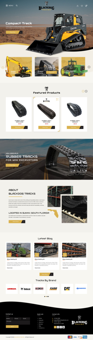 Revamp BlackDogTracks.com | Web-Design von bdesigner9