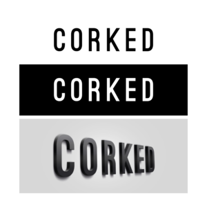 A Beautiful, dark, sophisticated Wine Bar Named 'CORKED' needing a new logo  | Grafik-Design von Jomon 2