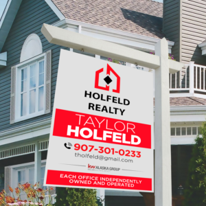 Real Estate Listing Signs for standard Yard arms  | Schilder-Design von Designers Hub