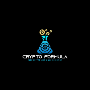 Crypto Formula - Earn Crypto like a Mad Scientist | Logo Design by ArtisticQuest