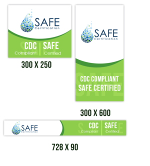 SAFE Banner Ads for businesses who are keeping up with CDC guidelines | Banner Ad Design by Expert Designer