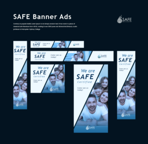 SAFE Banner Ads for businesses who are keeping up with CDC guidelines | Banner Ad Design by Ahmad Ghani 2