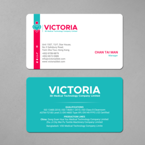 Business Card Design for an international medical business | Business Card Design by chandrayaan.creative