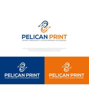 Pelican Print/Apparel Embroidery & Custom Branded Accessories | Logo Design by sushsharma99