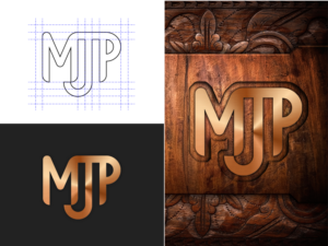 Cabinetry branding iron logo for handcrafted timberwork | Grafik-Design von YERR®