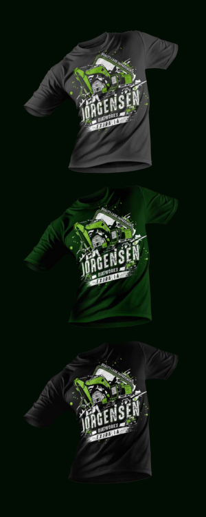 Jorgensen Dirtworks Logo | T-shirt Design by Yafi Mridha