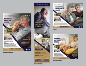 Graphic Design by apolgv for Masonic Care WA | Design #25036859