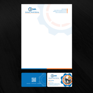 electrical automation company needs a letterhead design  | Letterhead Design by SL Designer