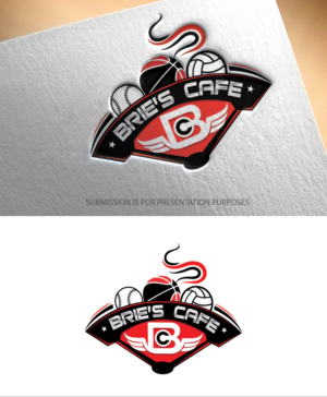 Brie's Cafe | Logo Design by graphicevolution