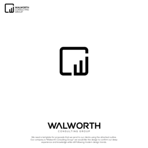 Walworth Consulting Group | Stationery Design by uandbdeziner