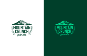 Mountain Crunch Granola | Logo Design by GLDesigns