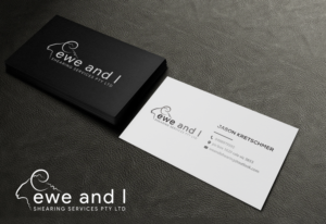 Ewe and i shearing services pty ltd | Business Card Design by Riz'