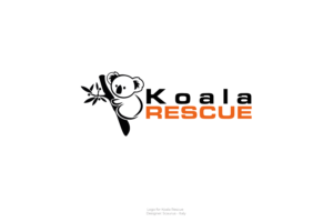 Either Koala RESCUE or KOALA RESCUE | Logo-Design von InkThink by Scaurus