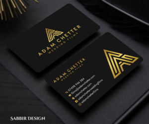 Business Card for a Wedding Films Business | Business Card Design by sabbir049