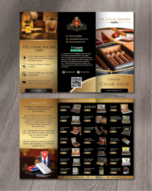 London online Cigar Shop  needs a flyer design | Flyer Design by alex989