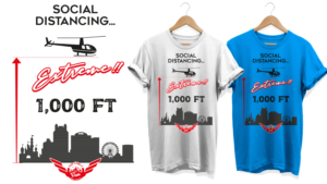 Extreme Social Distancing Tshirt | T-Shirt-Design von Al Pech