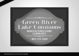 Manufactured Home Community needs new signage | Signage Design by disign