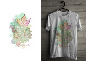 reflections on a chilled to life idea and calmness of self in the sanctuary of your personal space* | T-Shirt-Design von denuj