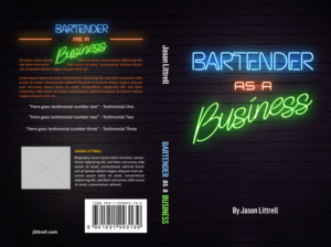 Bartender as a Business (Book Cover Design) | Book Cover Design by hektorsty