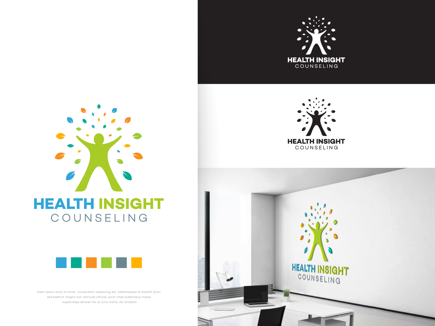 Logo Design by artcircles for Health Insight Counseling, PLLC | Design #25083274